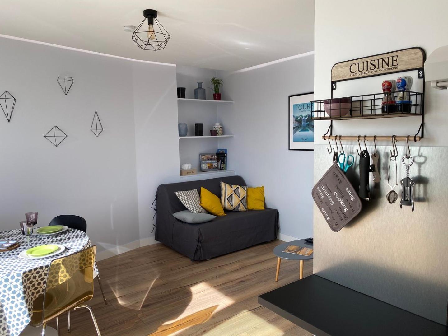 Lumineux T2 Situe Dans L'Hyper Centre De Tours Apartment ภายนอก รูปภาพ